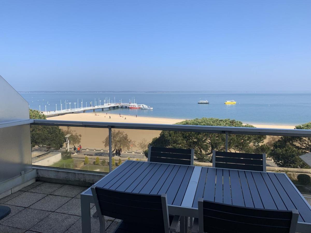 **Appartement T2 Vue Mer En Centre Ville Avec Balcon, Parking Et Wifi A Arcachon** - Fr-1-374-51 Buitenkant foto